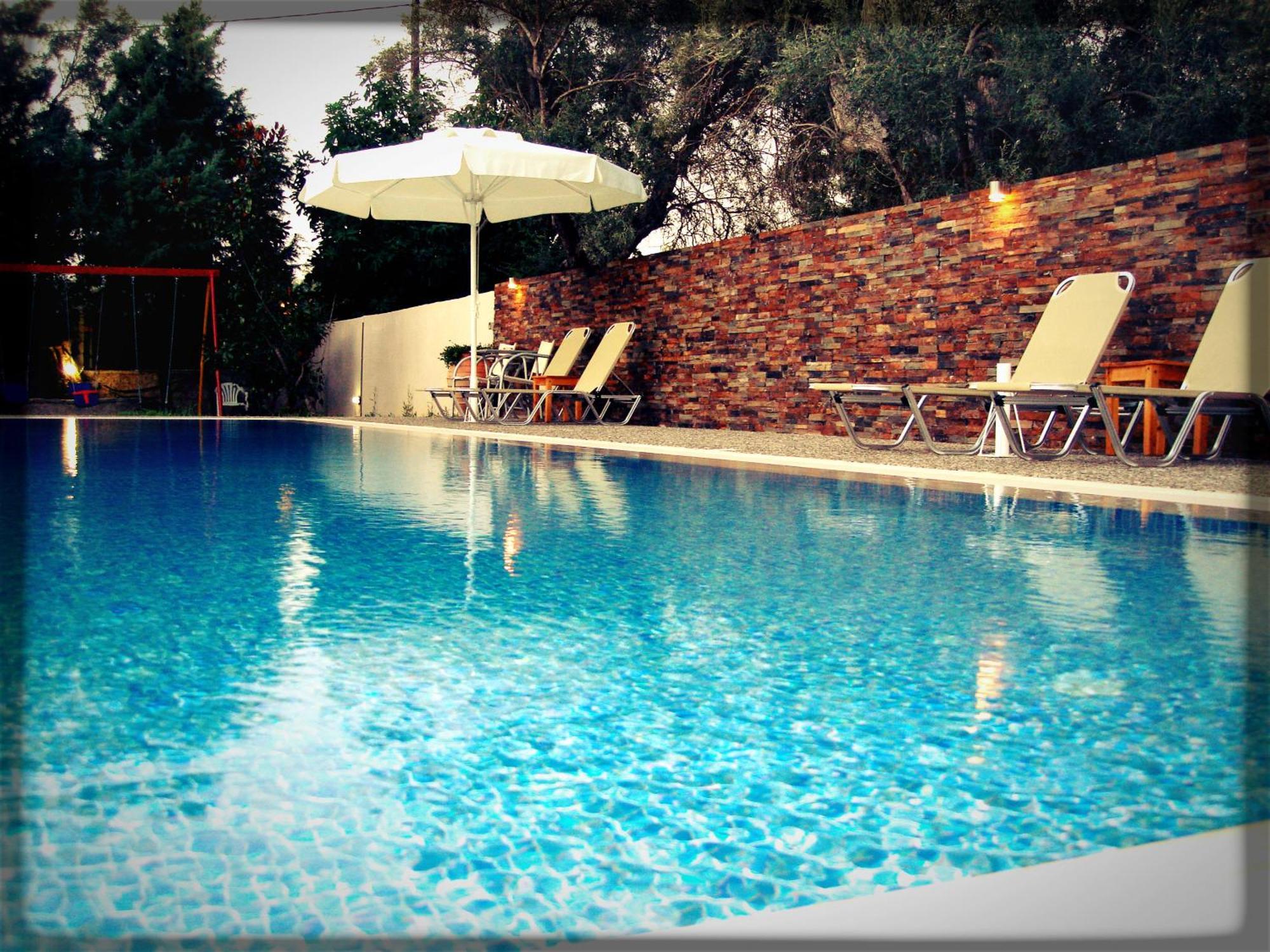 Villa Verde Lefkada City Bagian luar foto